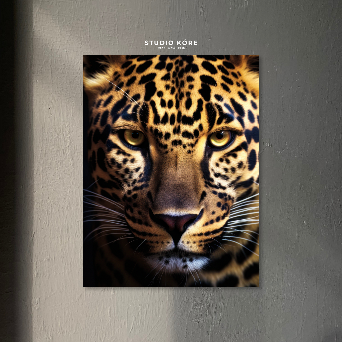Cuadro Leopardo Decorativo Premium