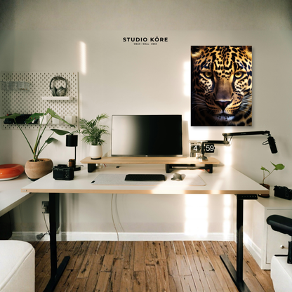 Cuadro Leopardo Decorativo Premium