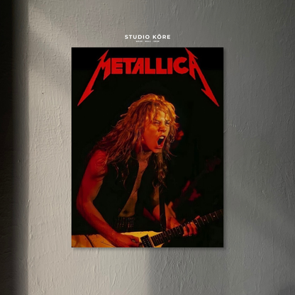 Cuadro Metallica Kill ’Em All Decorativo Premium