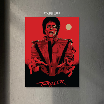 Cuadro Michael Jackson Thriller Night Decorativo Premium