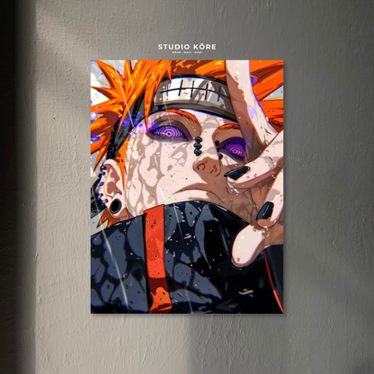 Cuadro Naruto Pain Dolor Divino Decorativo Premium