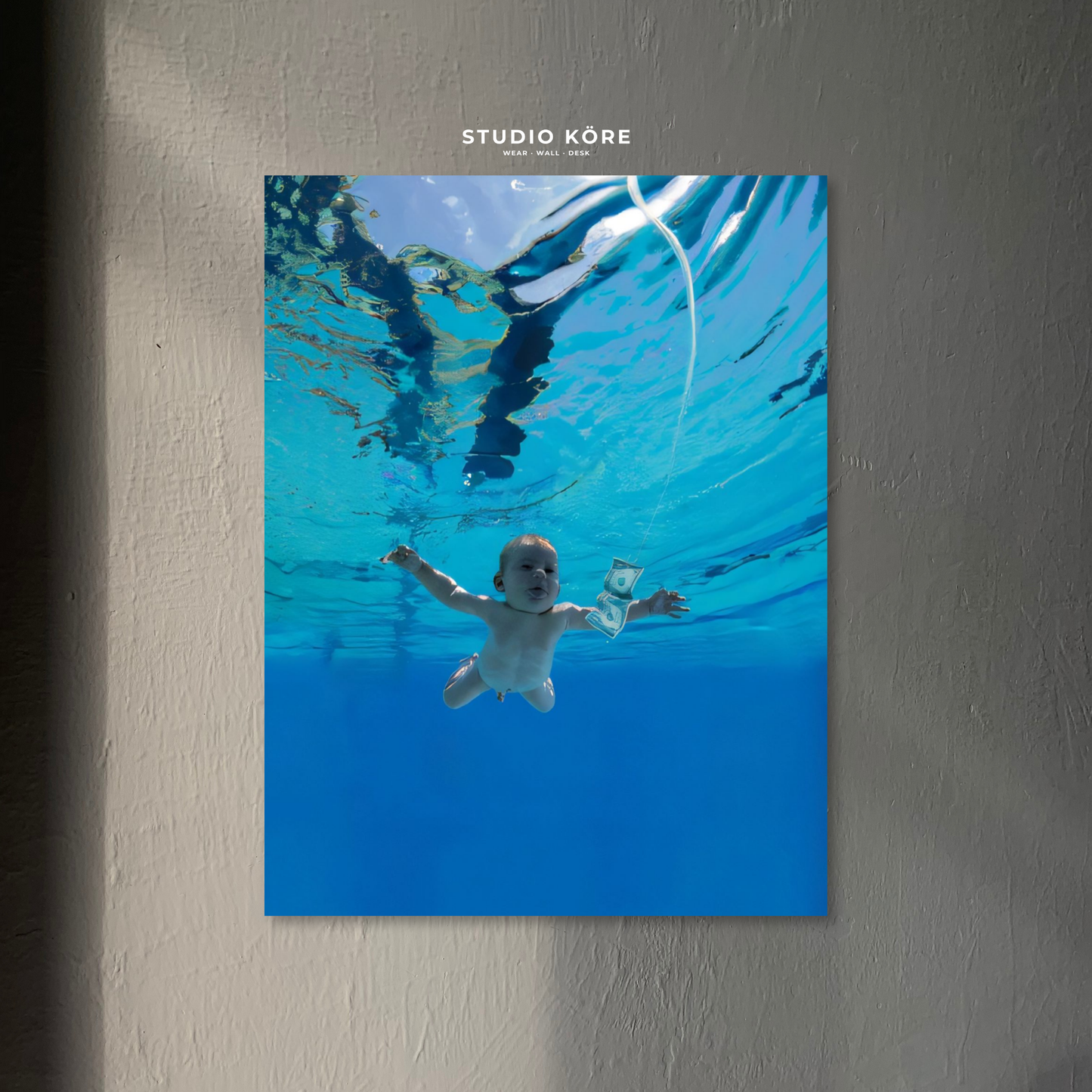 Cuadro Nirvana Nevermind Underwater Decorativo Premium