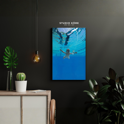 Cuadro Nirvana Nevermind Underwater Decorativo Premium
