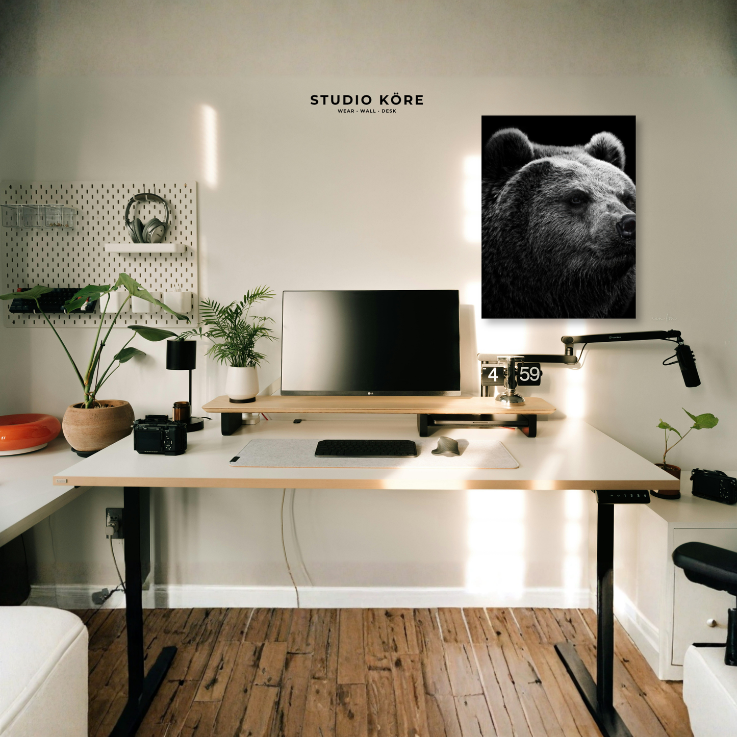 Cuadro Oso Decorativo Premium
