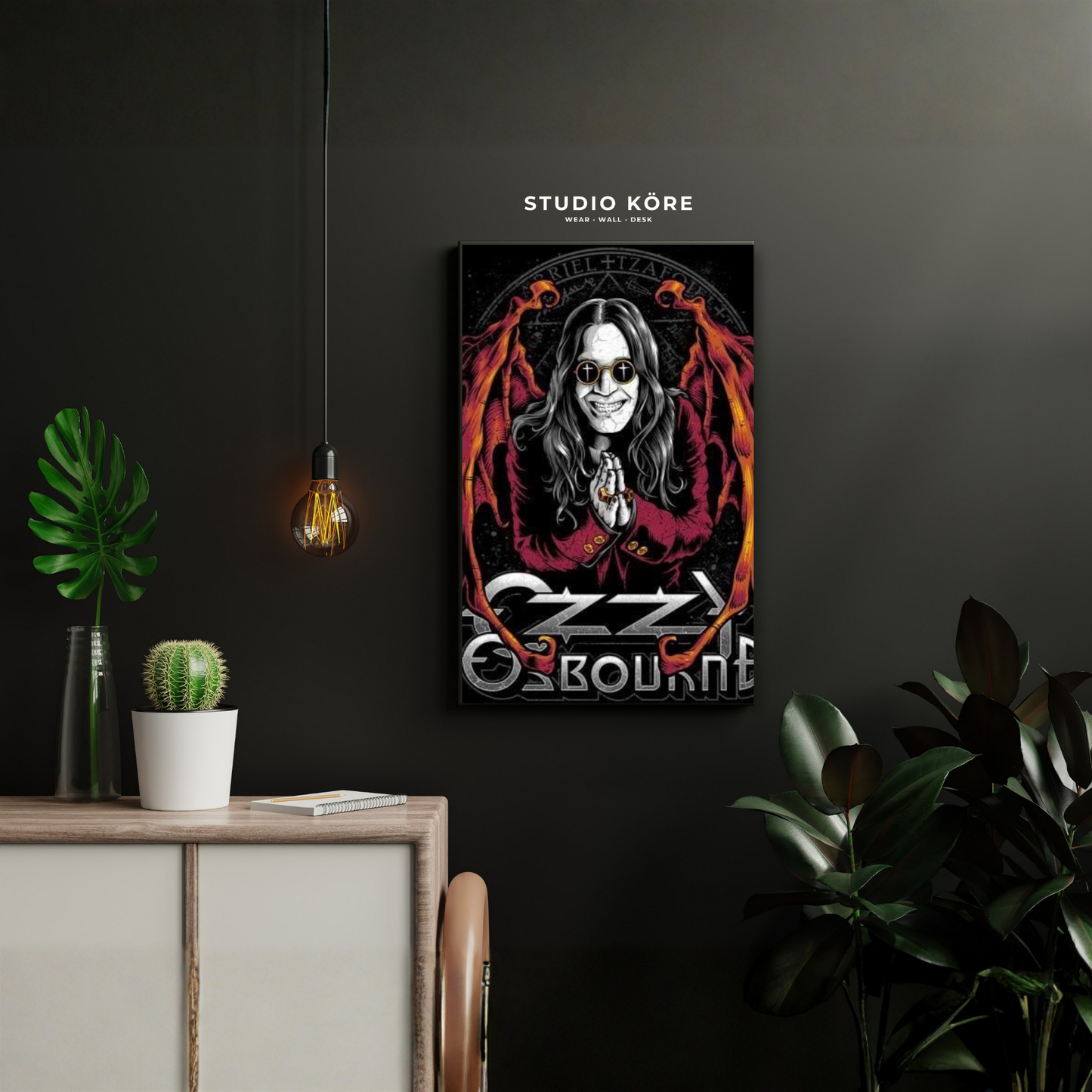 Cuadro Ozzy Osbourne Dark Legacy Decorativo Premium