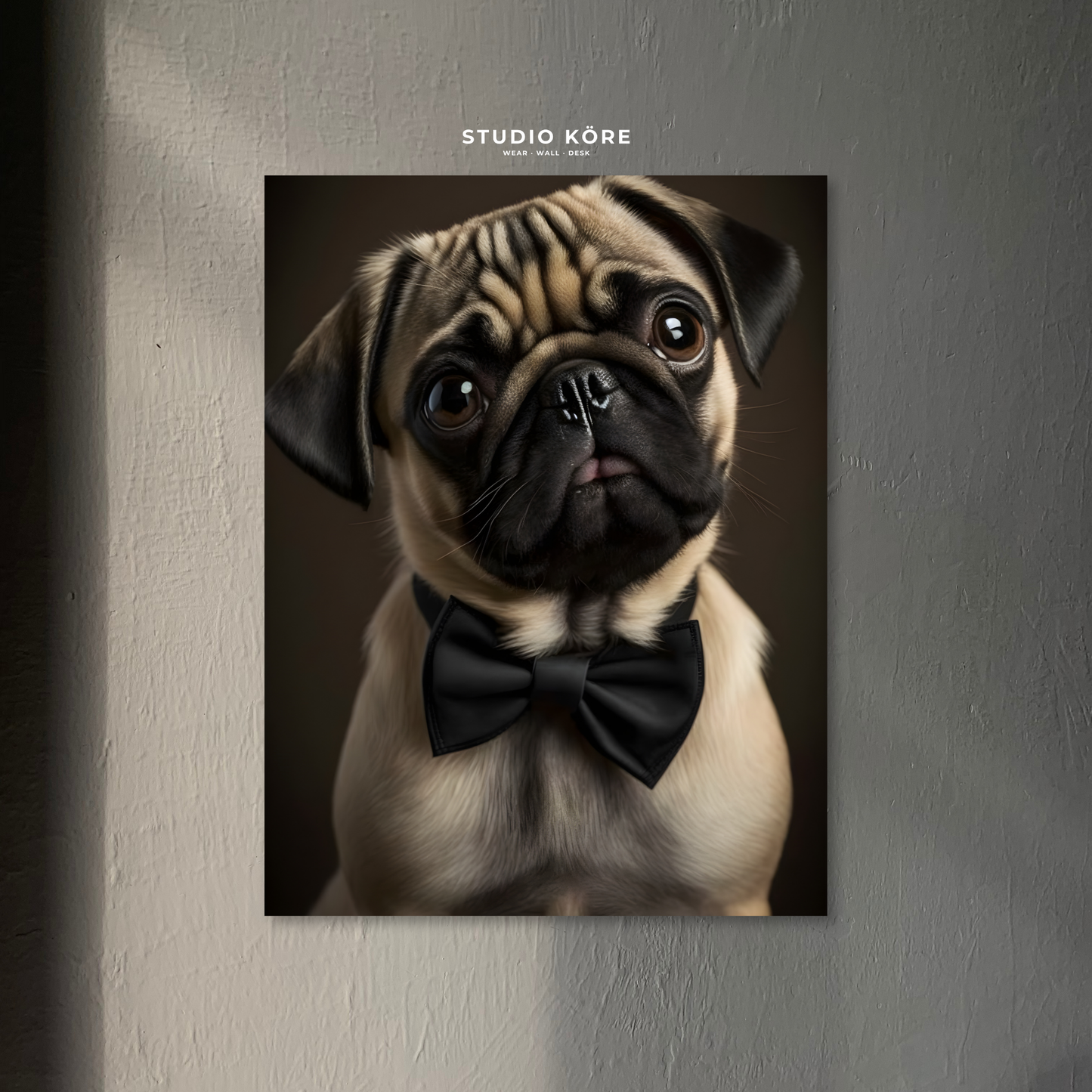 Cuadro Pug Decorativo Premium