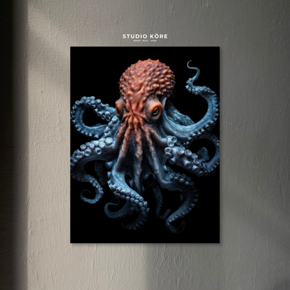 Cuadro Pulpo Decorativo Premium