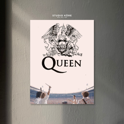 Cuadro Queen Wembley Live Decorativo Premium