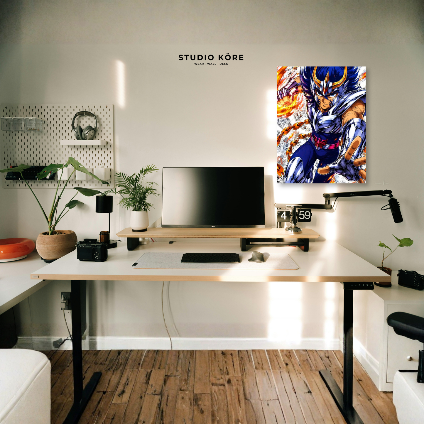 Cuadro Saint Seiya Ikki Fénix Decorativo Premium