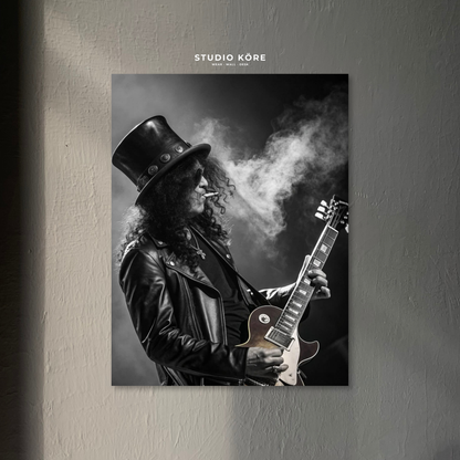 Cuadro Slash Smoke Solo Decorativo Premium