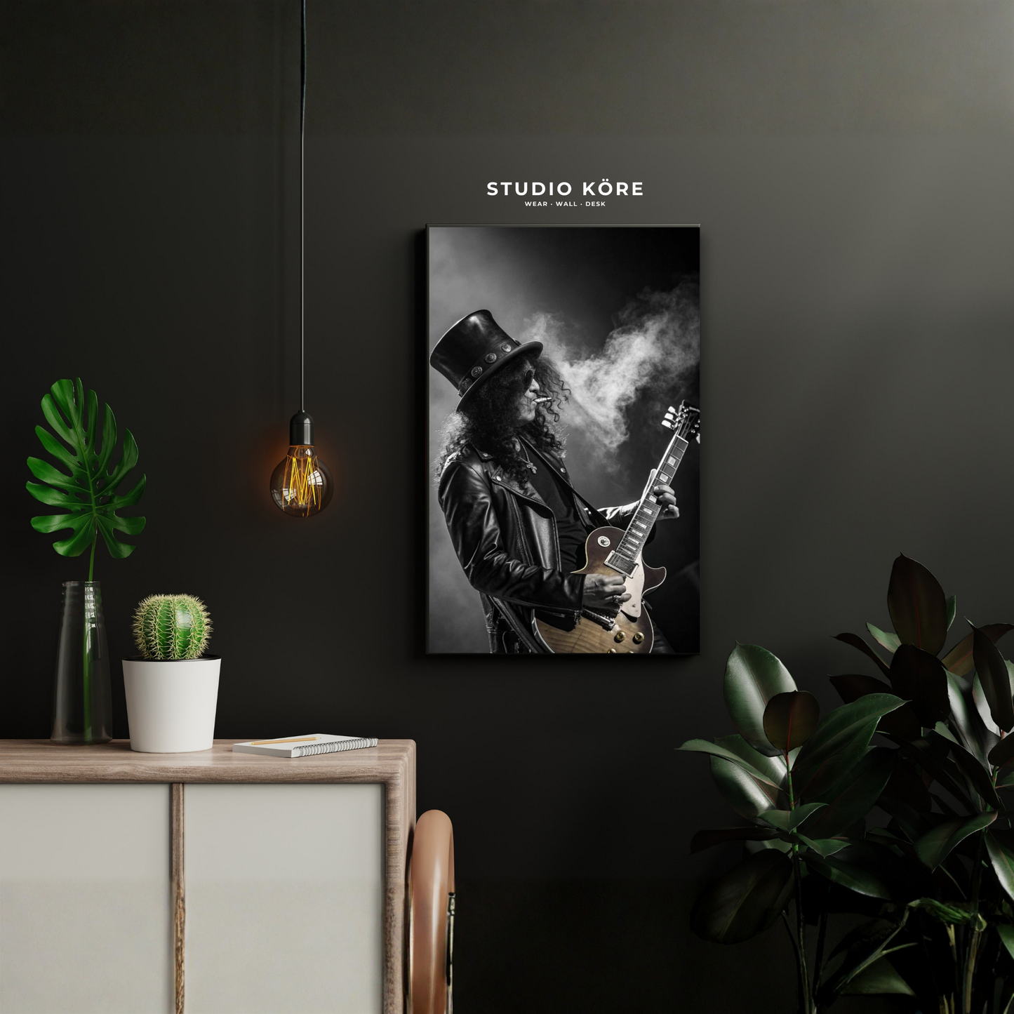 Cuadro Slash Smoke Solo Decorativo Premium
