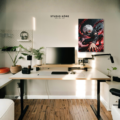 Cuadro Tokyo Ghoul Kaneki Kagune Decorativo Premium
