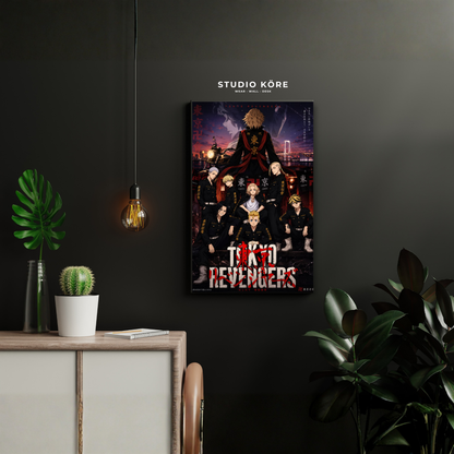 Cuadro Tokyo Revengers Tokyo Manji Decorativo Premium