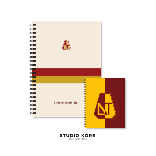 Combo Deportivo Tolima: Agenda + Mini Agenda de Bolsillo