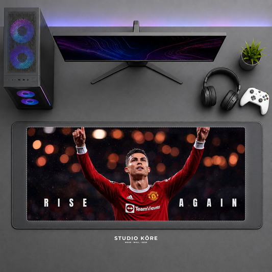 Gamer Pad Mouse XL 60×30 cm – Cristiano Ronaldo Vol1