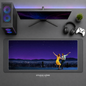 Gamer Pad Mouse XL 60×30 cm – Lalaland