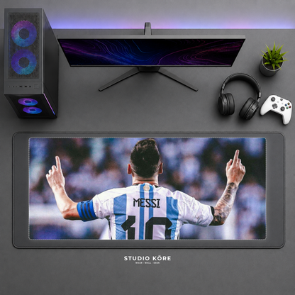 Gamer Pad Mouse XL 60×30 cm – Messi Argentina