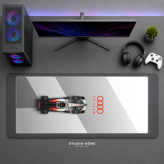Gamer Pad Mouse XL 60×30 cm – Scuderia Audi F1