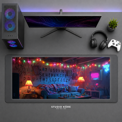 Gamer Pad Mouse XL 60×30 cm – Stranger Things Vol2