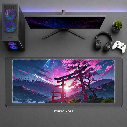 Gamer Pad Mouse XL 60×30 cm – Anime Japón Monte Fuji
