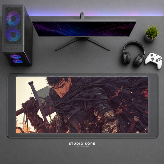 Gamer Pad Mouse XL 60×30 cm – Berserk Guts