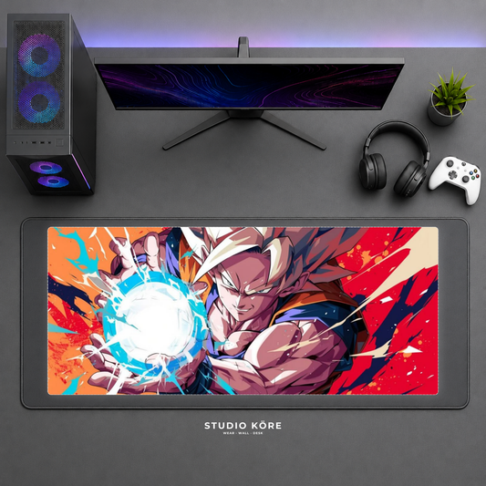 Gamer Pad Mouse XL 60×30 cm – Dragon Ball Goku Black