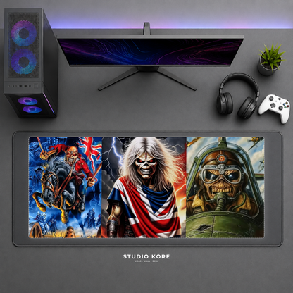 Gamer Pad Mouse XL 60×30 cm – Iron Maiden 2
