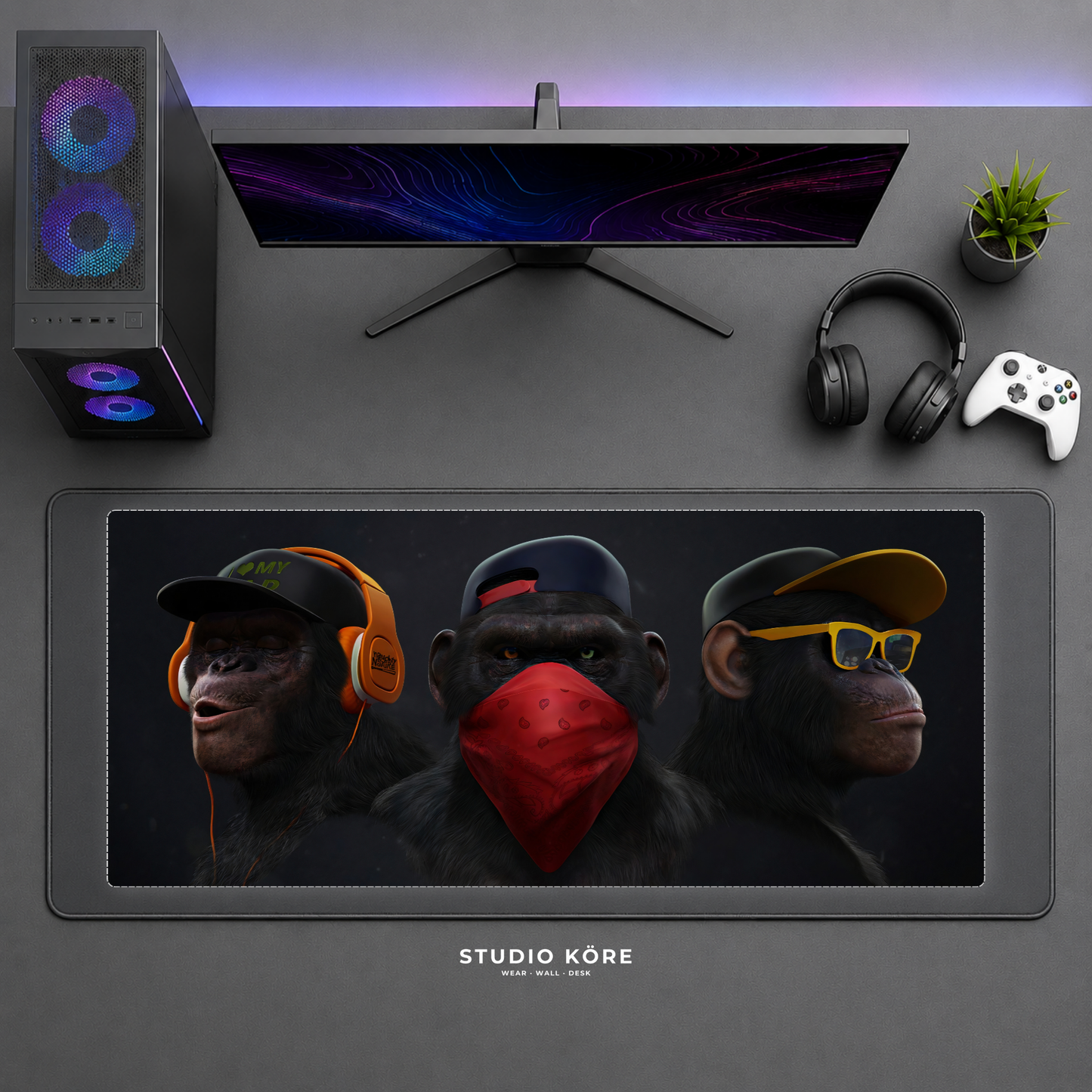 Gamer Pad Mouse XL 60×30 cm – La Banda Salvaje