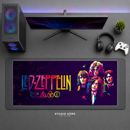 Gamer Pad Mouse XL 60×30 cm – Led Zeppelin