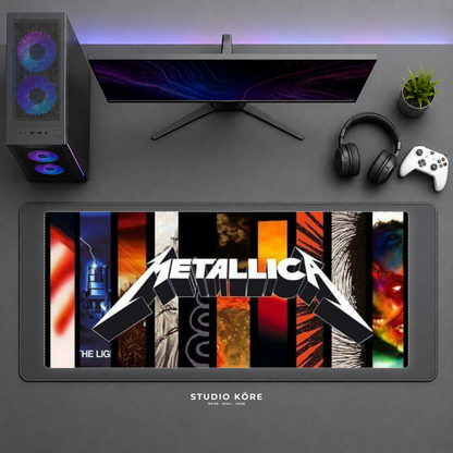 Gamer Pad Mouse XL 60×30 cm – Metallica