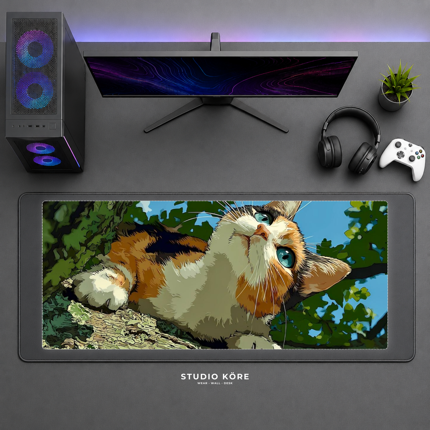 Gamer Pad Mouse XL 60×30 cm – Michi de las Alturas