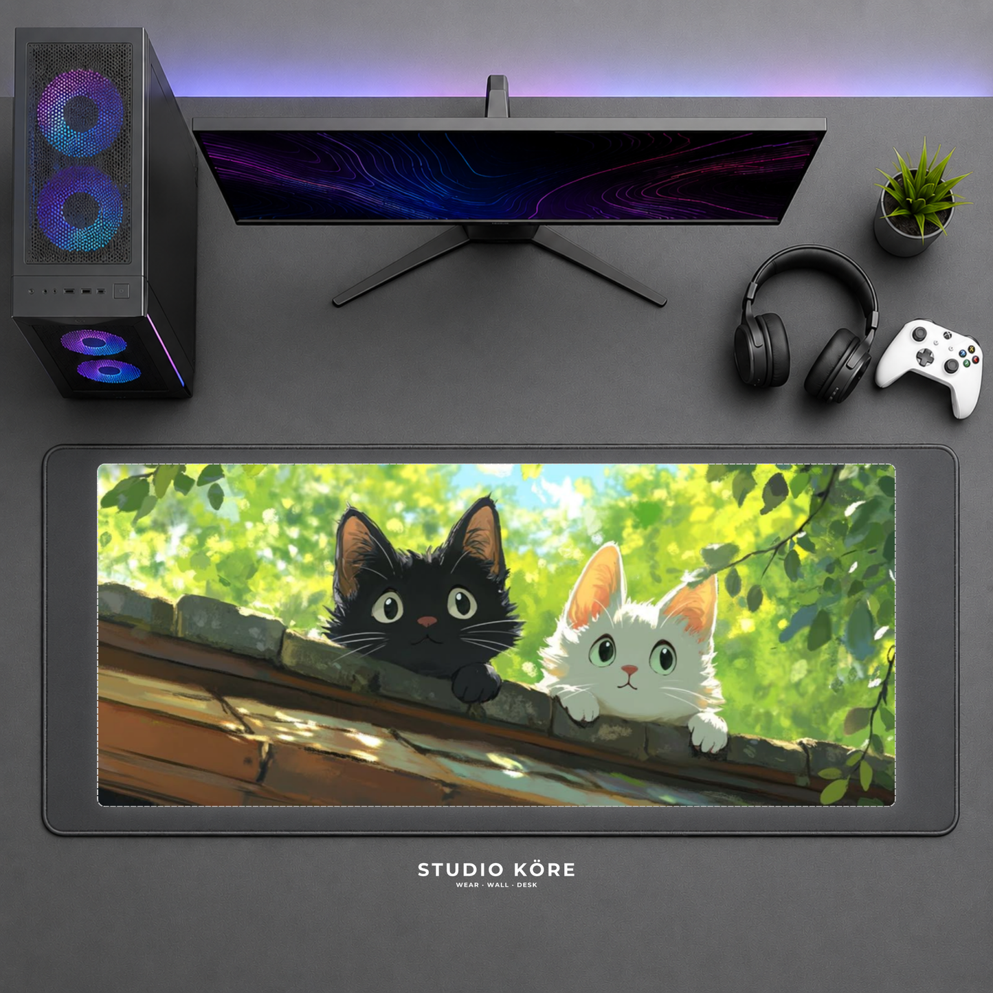 Gamer Pad Mouse XL 60×30 cm – Michis Bajo el Sol