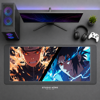 Gamer Pad Mouse XL 60×30 cm – Naruto vs Sasuke