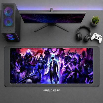 Gamer Pad Mouse XL 60×30 cm – Solo Leveling Jinwoo