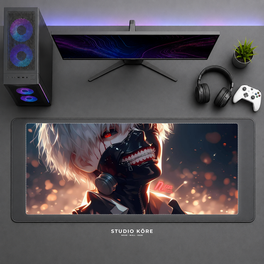 Gamer Pad Mouse XL 60×30 cm – Tokyo Ghoul Kaneki