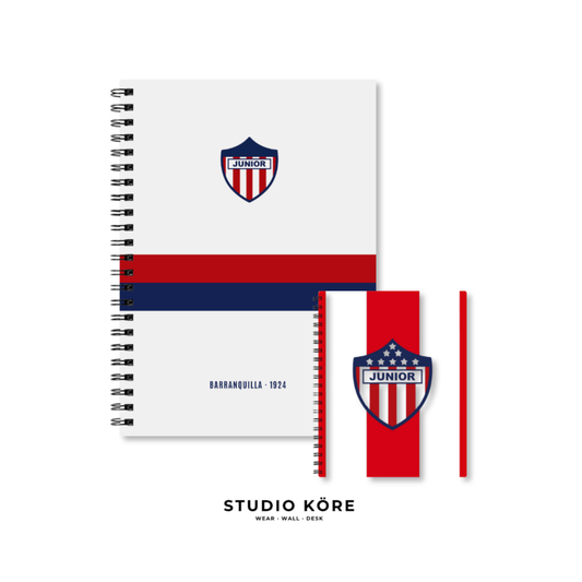 Combo Junior Barranquilla: Agenda + Mini Agenda de Bolsillo