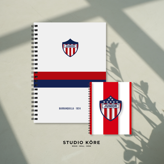 Combo Junior Barranquilla: Agenda + Mini Agenda de Bolsillo