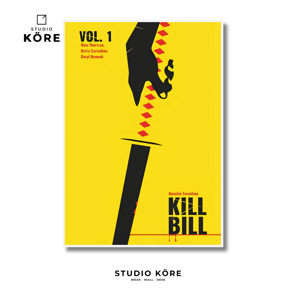 Serie de Autor Tarantino - Colección de 6 Piezas 27 × 19 cm