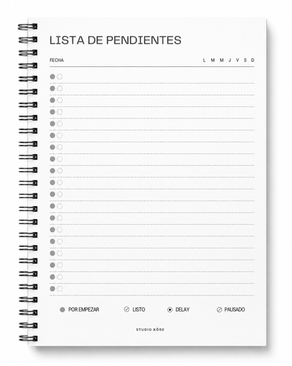 Combo Kill Bill: Agenda + Mini Agenda de Bolsillo