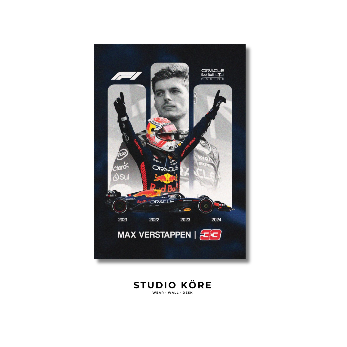 Cuadro Max Verstappen Vol1 Decorativo Premium