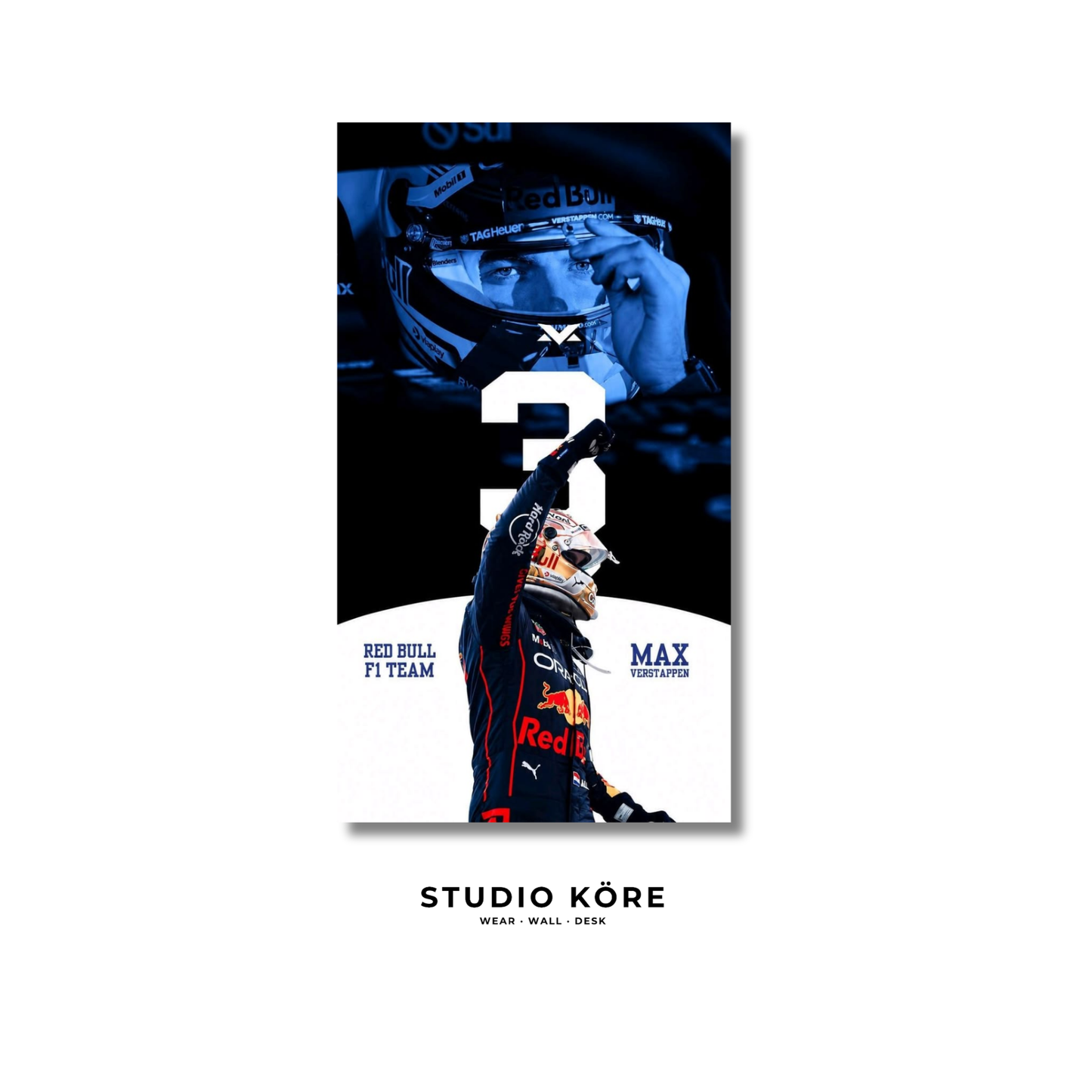 Cuadro Max Verstappen Vol2 Decorativo Premium