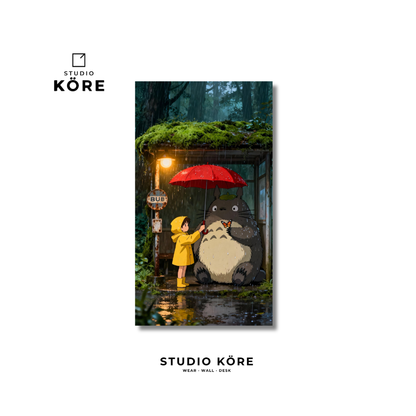 Cuadro Mi Vecino Totoro Vol1 Decorativo Premium