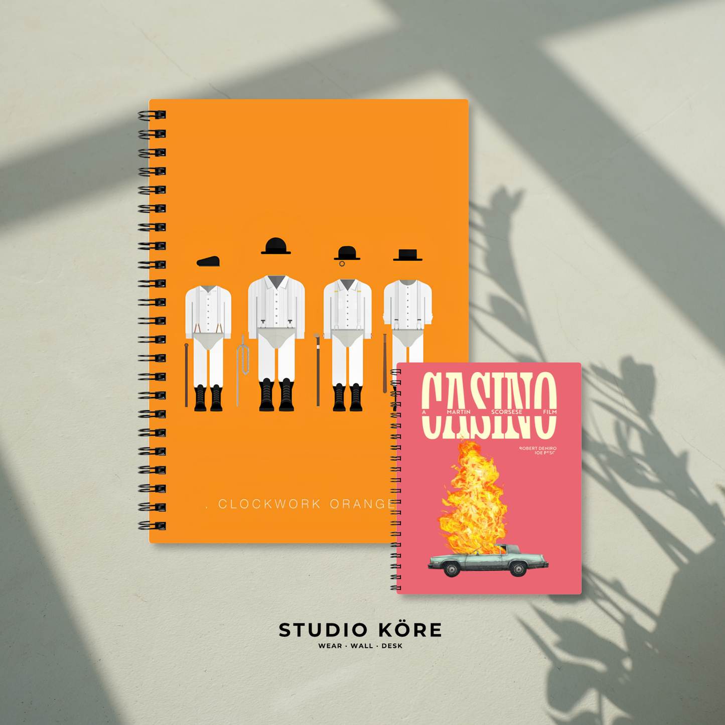 Combo Naranja Mecánica - Casino : Agenda + Mini Agenda de Bolsillo