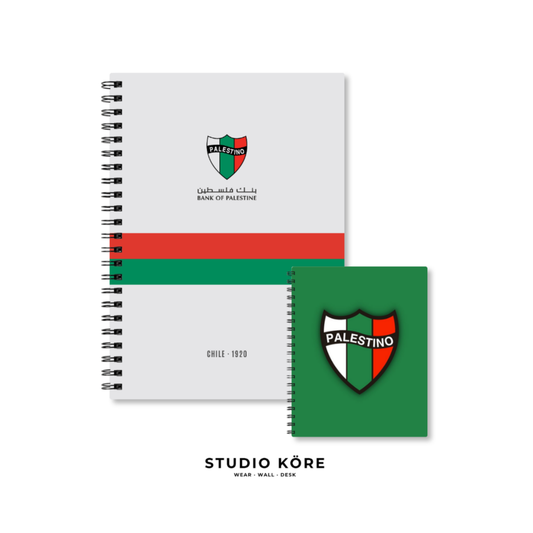 Combo Deportivo Palestino: Agenda + Mini Agenda de Bolsillo
