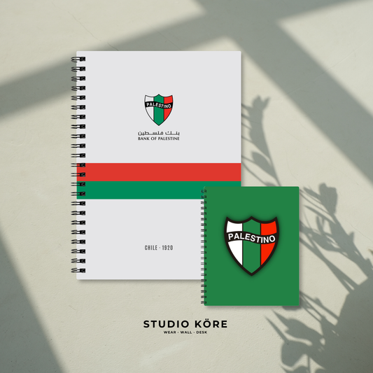 Combo Deportivo Palestino: Agenda + Mini Agenda de Bolsillo