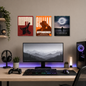 Set de 3 Posters Metalizados 30×20 cm Nolan