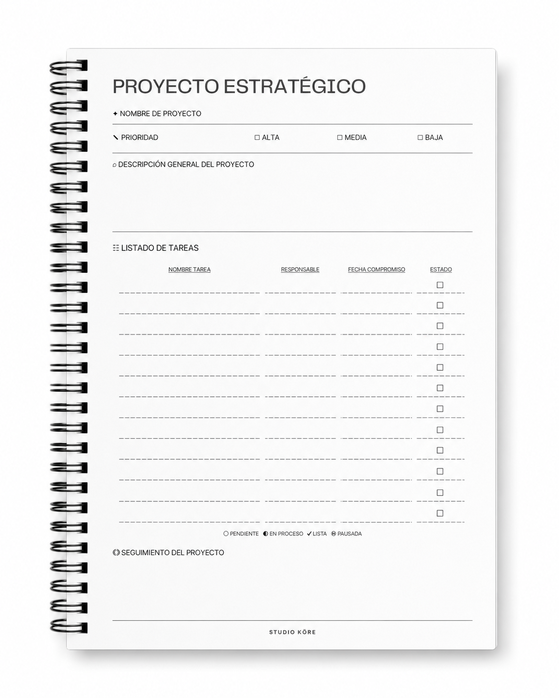 Combo Kill Bill: Agenda + Mini Agenda de Bolsillo