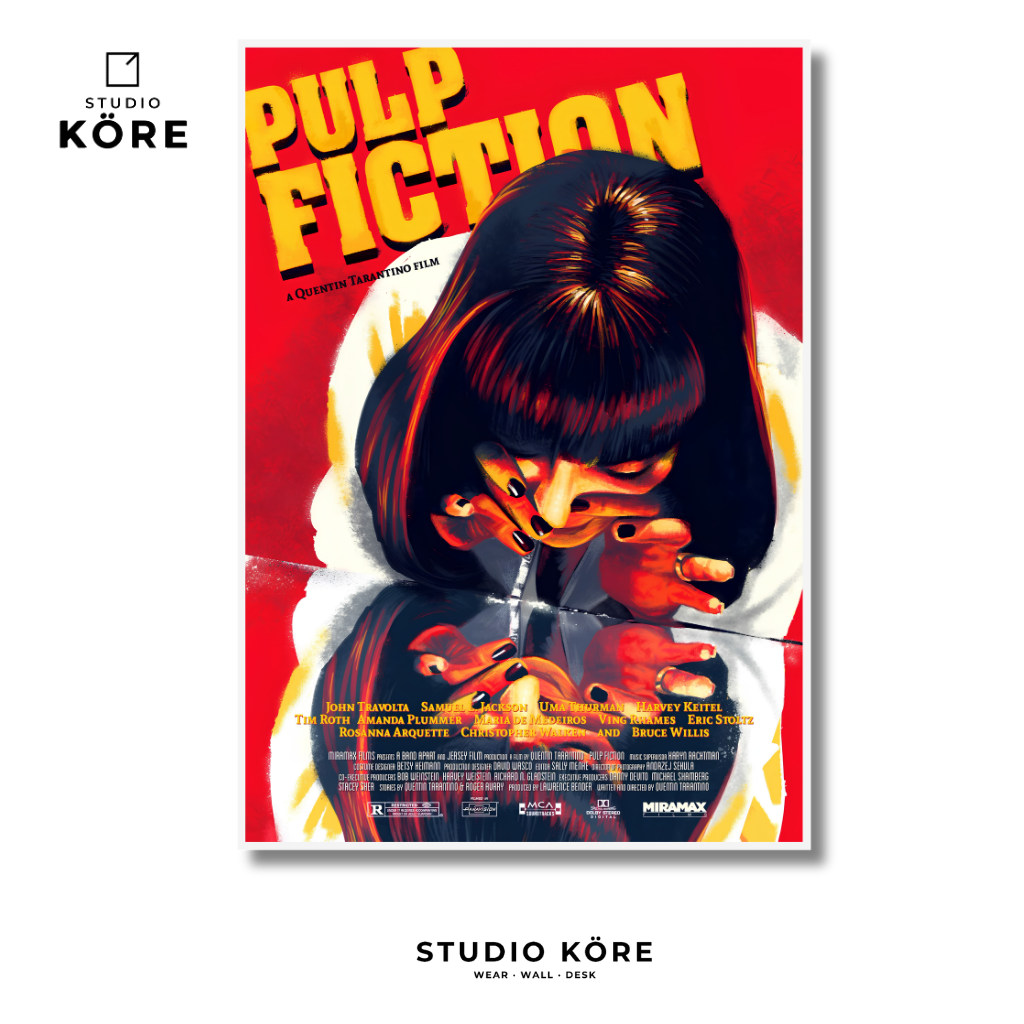 Serie de Autor Tarantino - Colección de 6 Piezas 27 × 19 cm