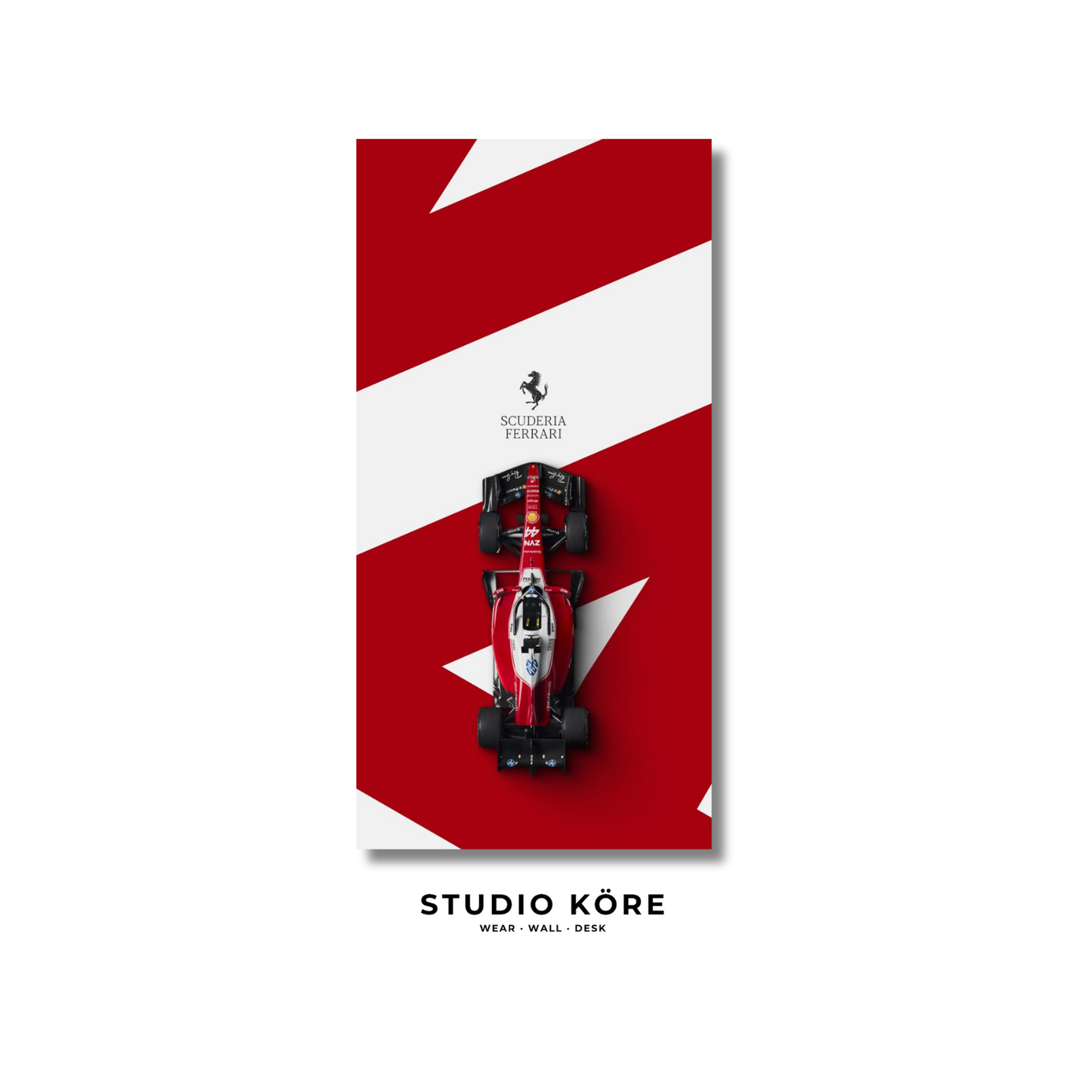 Cuadro Scuderia Ferrari Decorativo Premium