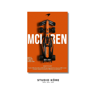 Cuadro Scuderia McLaren Vol2 Decorativo Premium